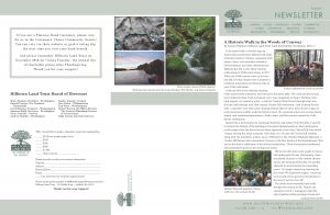 page of Hilltown Land Trust fall 2017 newsletter
