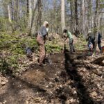 Bradley Work Day #3: Bridge and Trail Building