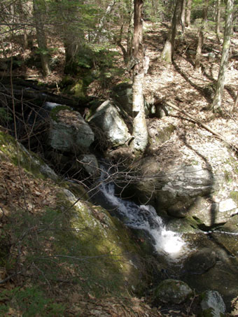 Cascade off the Bradley Hiking Trail, Williamsburg, MA